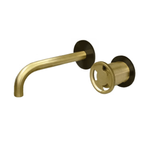 Whisper Lifestyle 2 Hole Basin Wall Mixer