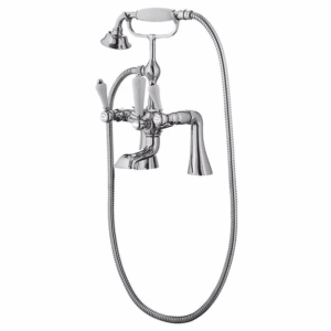 The Downton Bath Shower Mixer Deck Mounted (Chrome)
